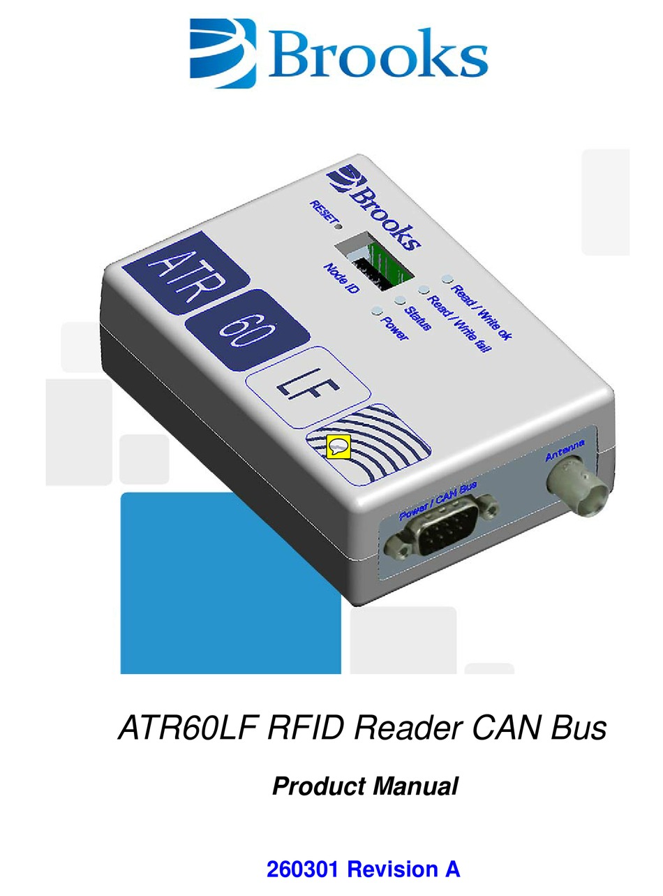 BROOKS ATR60LF PRODUCT MANUAL Pdf Download ManualsLib