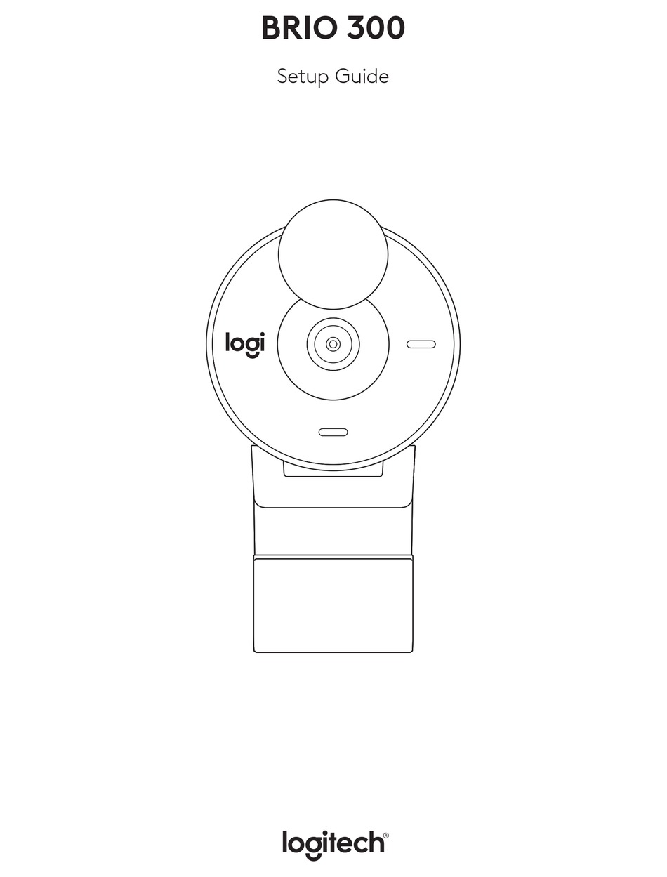 LOGITECH BRIO 300 SETUP MANUAL Pdf Download ManualsLib