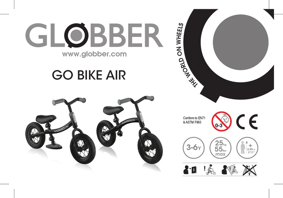 GLOBBER GO BIKE AIR MANUAL Pdf Download ManualsLib