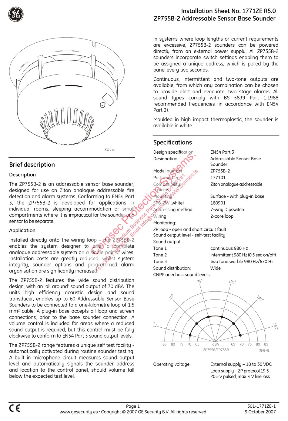 GE ZP755B-2 INSTALLATION SHEET Pdf Download | ManualsLib