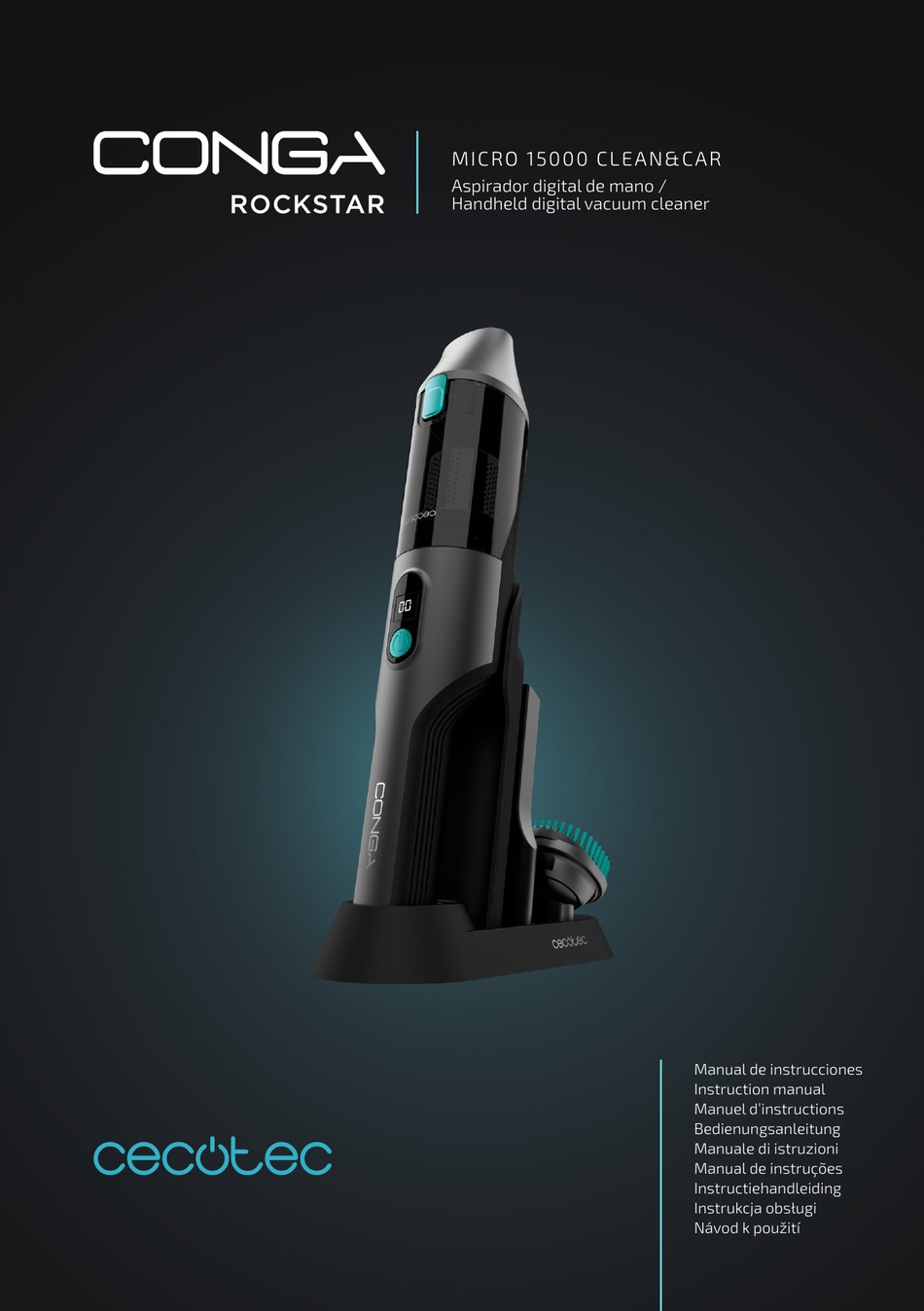 CECOTEC CONGA ROCKSTAR L16SFSS10E INSTRUCTION MANUAL Pdf Download