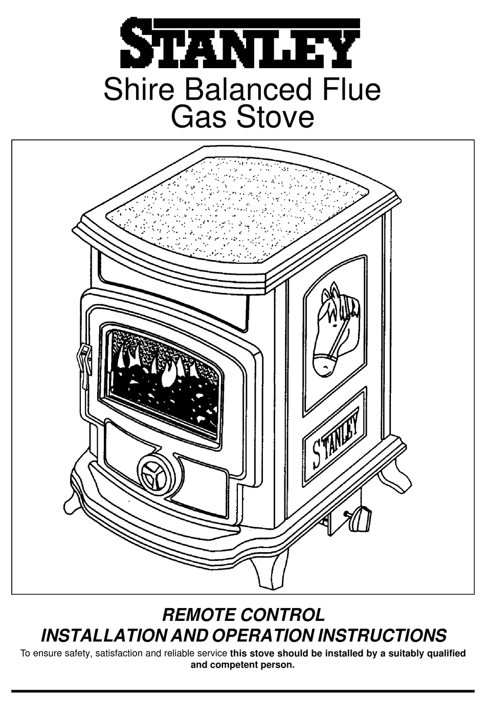 STANLEY 0063AU5289 ASSEMBLY, INSTALLATION AND OPERATION INSTRUCTIONS ...