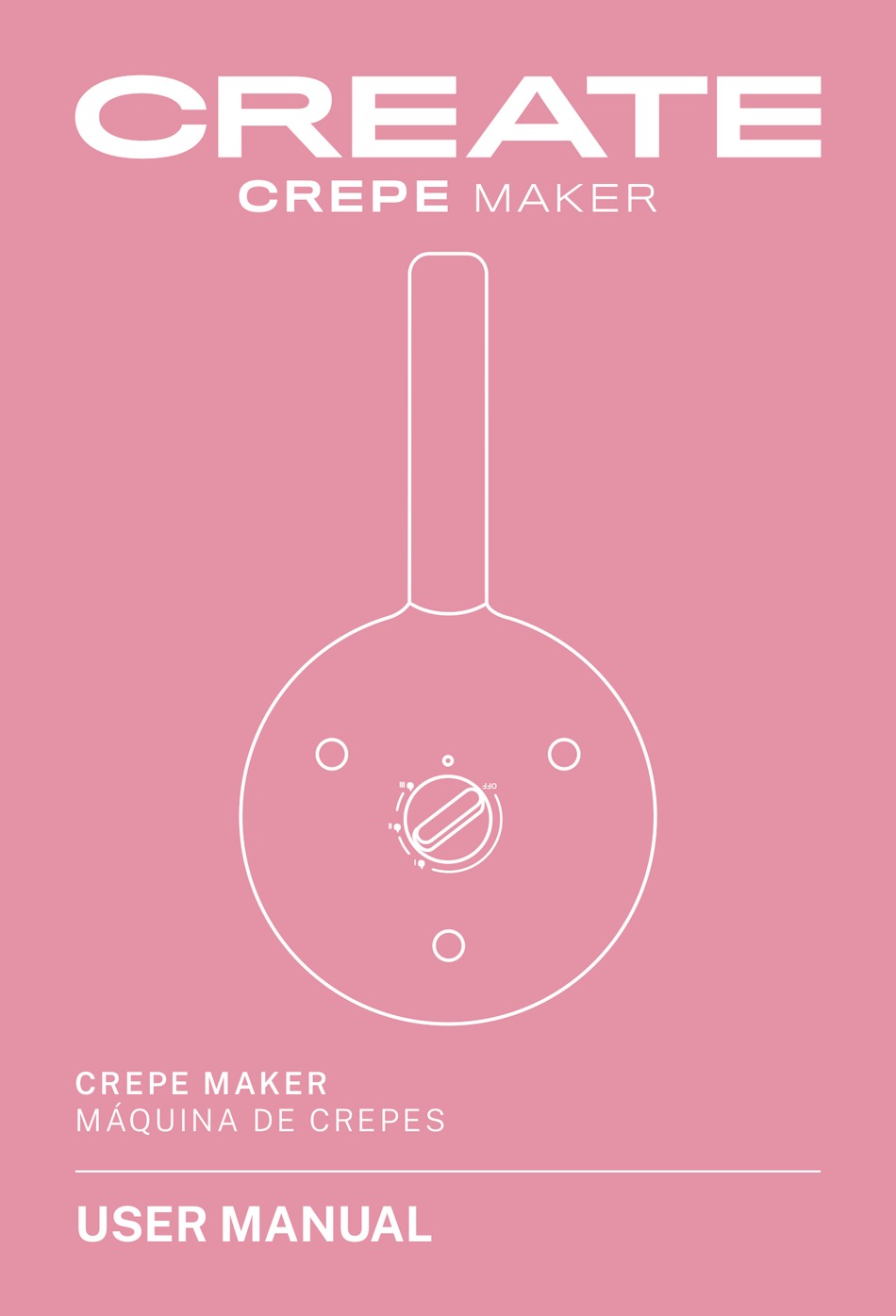 CREATE CREPE MAKER MANUAL Pdf Download ManualsLib