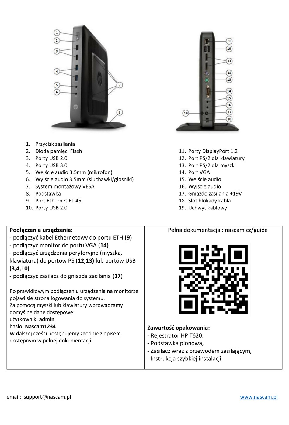 HP T620 QUICK INSTALLATION MANUAL Pdf Download ManualsLib
