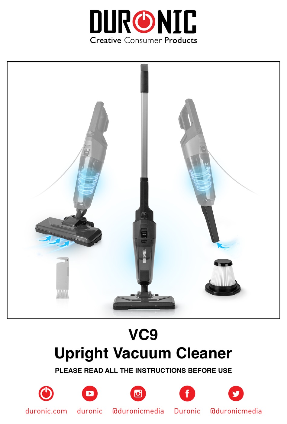 DURONIC VC9 MANUAL Pdf Download ManualsLib