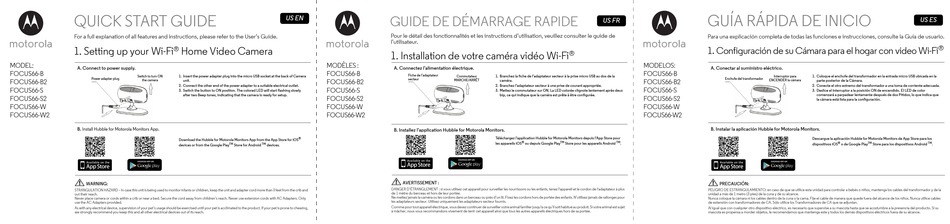 MOTOROLA FOCUS66-B QUICK START MANUAL Pdf Download | ManualsLib