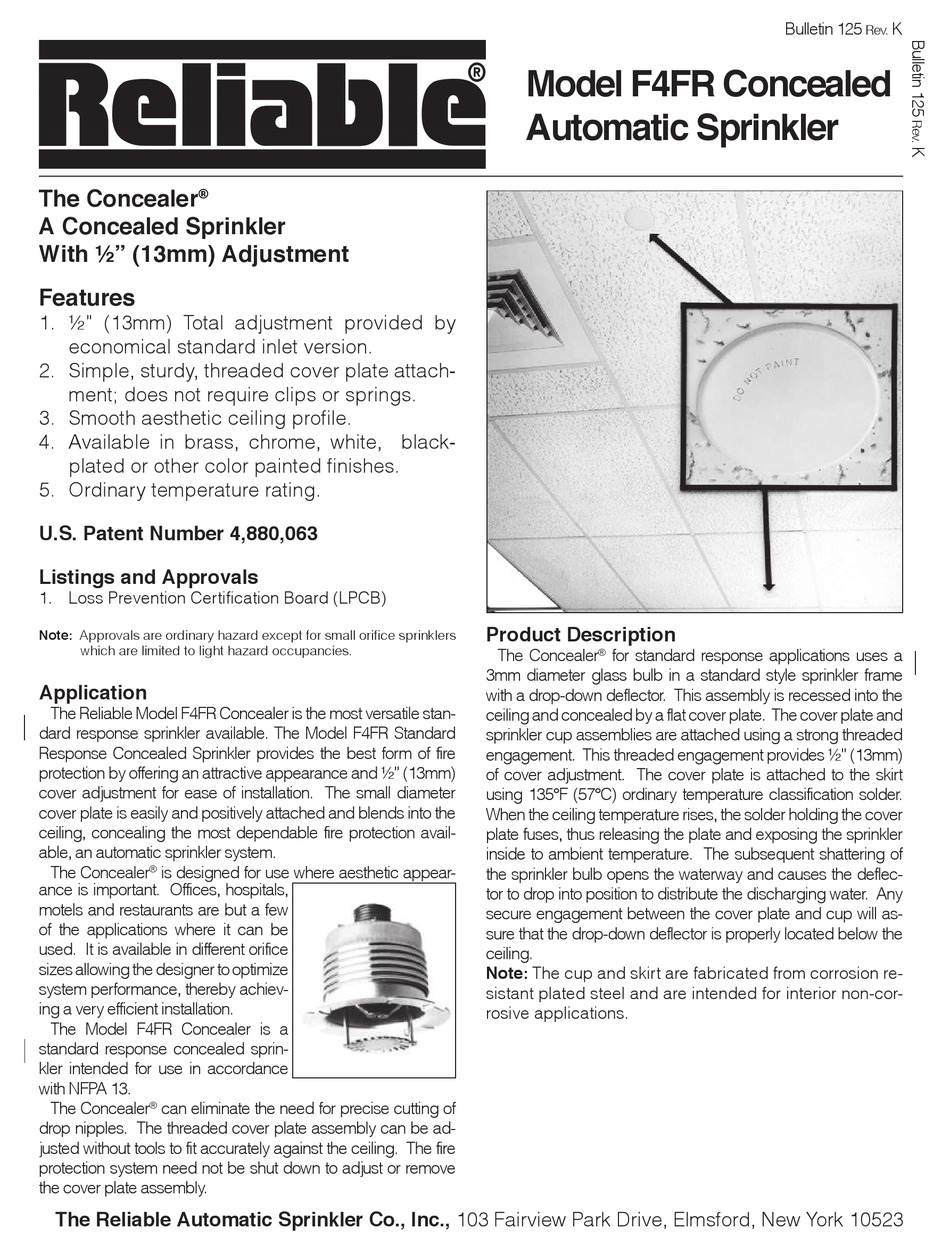 RELIABLE F4FR MANUAL Pdf Download ManualsLib