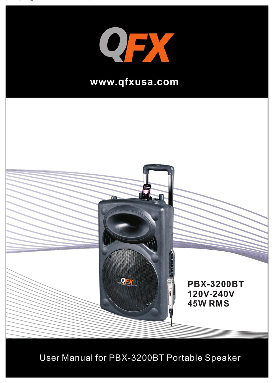 QFX PBX3200BT USER MANUAL Pdf Download ManualsLib