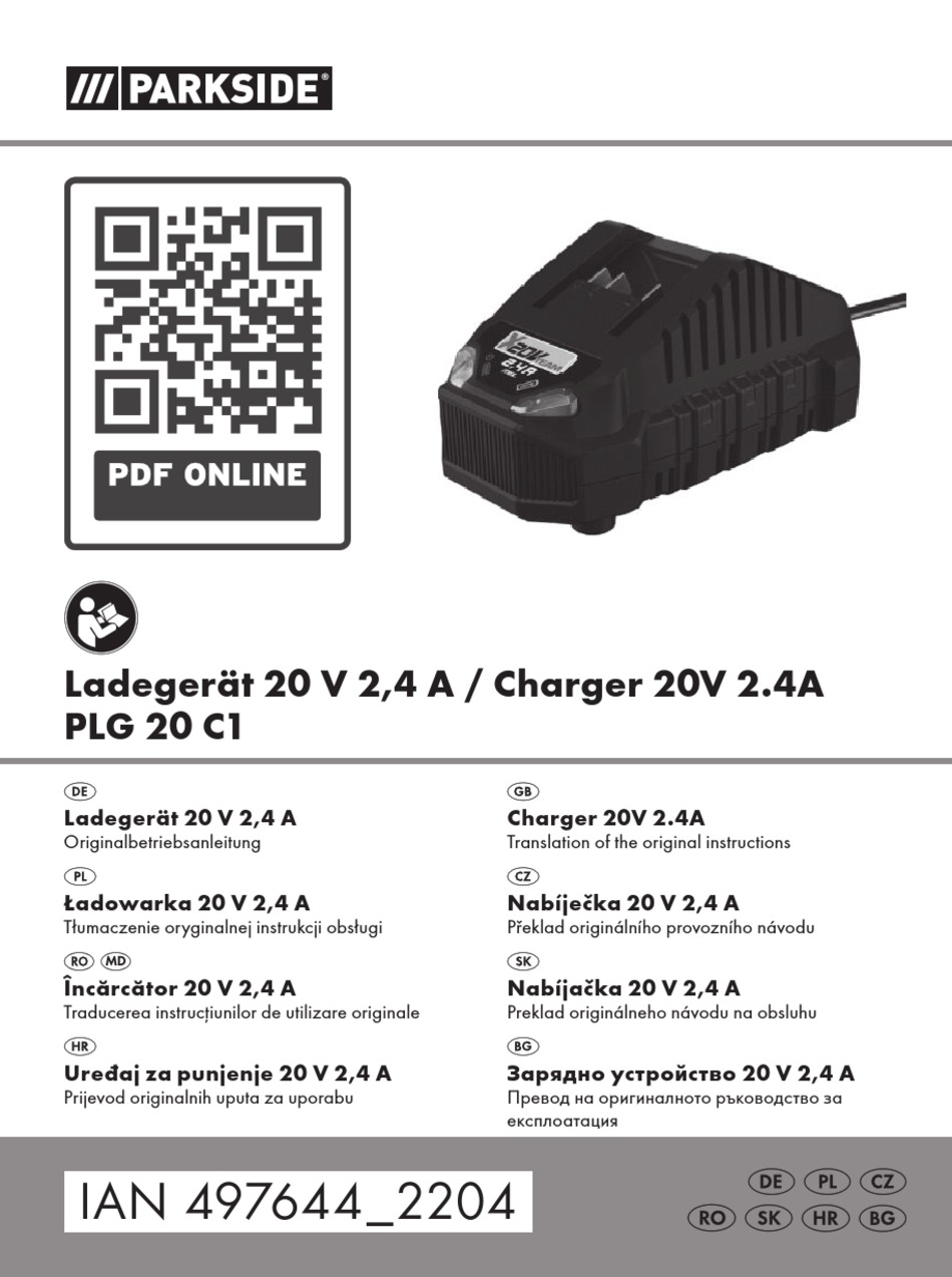 Parkside Plg C Translation Of The Original Instruction Pdf Download Manualslib