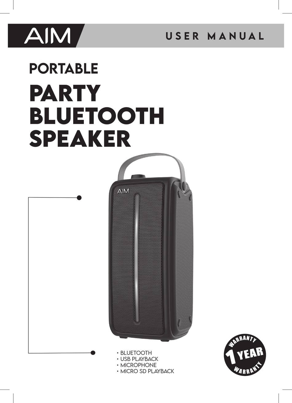 AIM BT2600 USER MANUAL Pdf Download ManualsLib