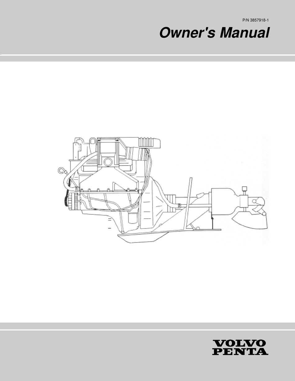 VOLVO PENTA 4.3 GI/PJX OWNER