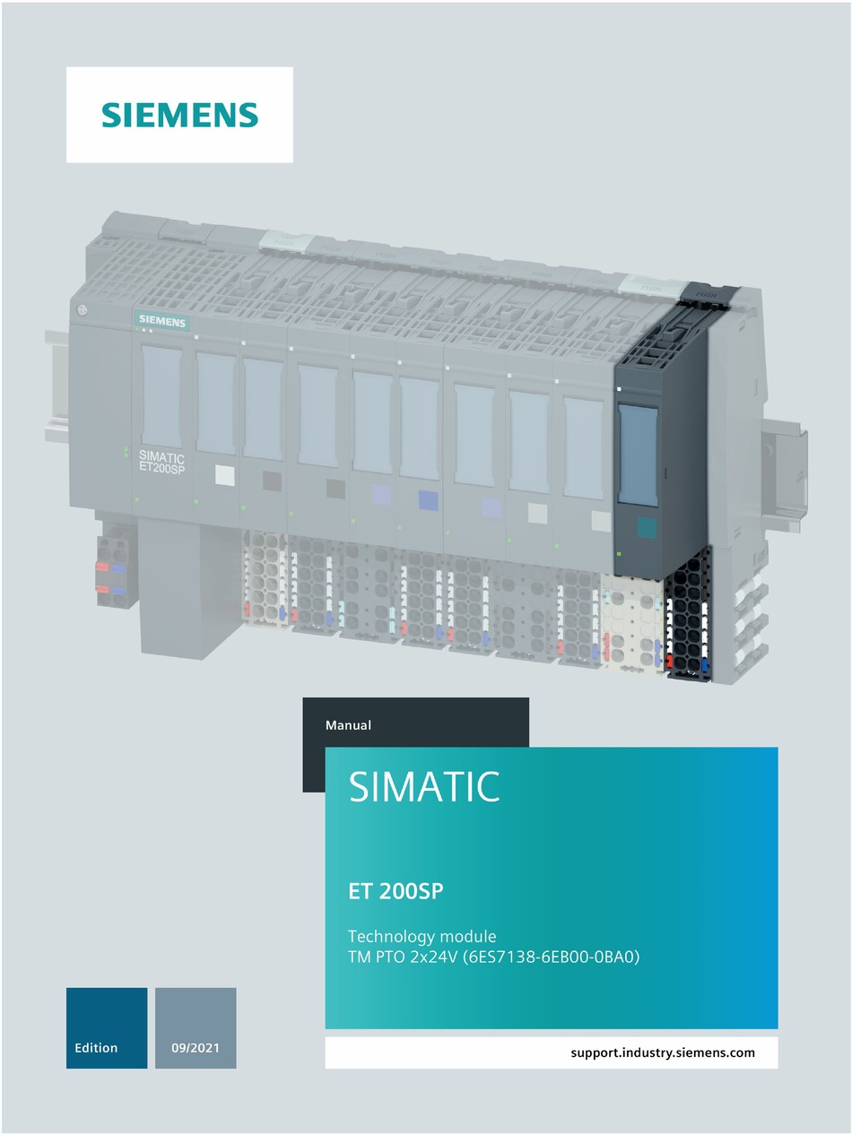 SIEMENS SIMATIC ET 200SP MANUAL Pdf Download ManualsLib