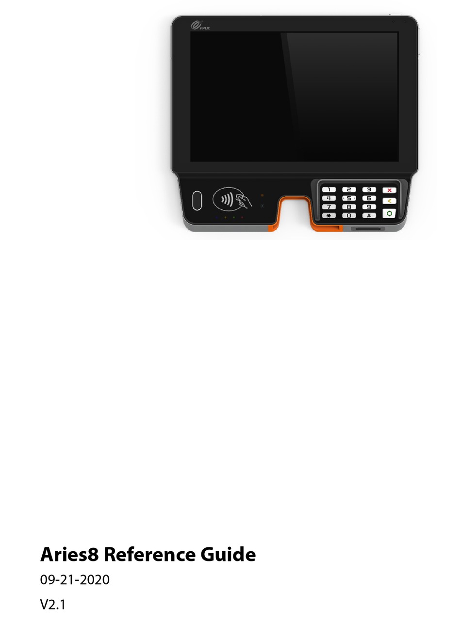 PAX TECHNOLOGY ARIES8 REFERENCE MANUAL Pdf Download ManualsLib