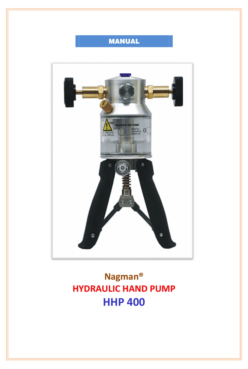 NAGMAN HHP 100 MANUAL Pdf Download ManualsLib