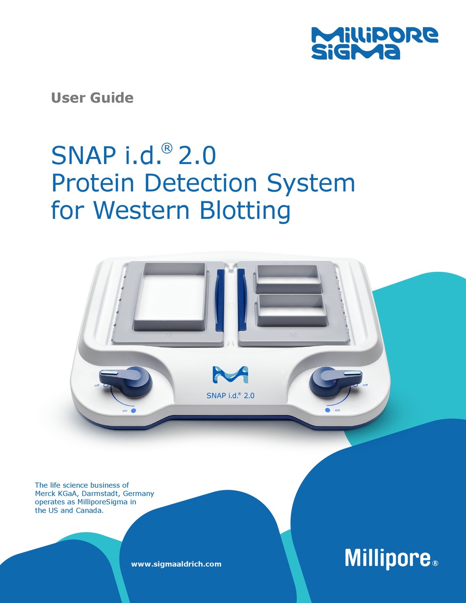 MILLIPORE SIGMA SNAP I.D. 2.0 USER MANUAL Pdf Download ManualsLib
