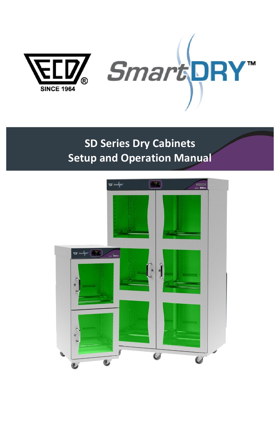 ECD SMARTDRY SD SERIES SETUP AND OPERATION MANUAL Pdf Download ManualsLib