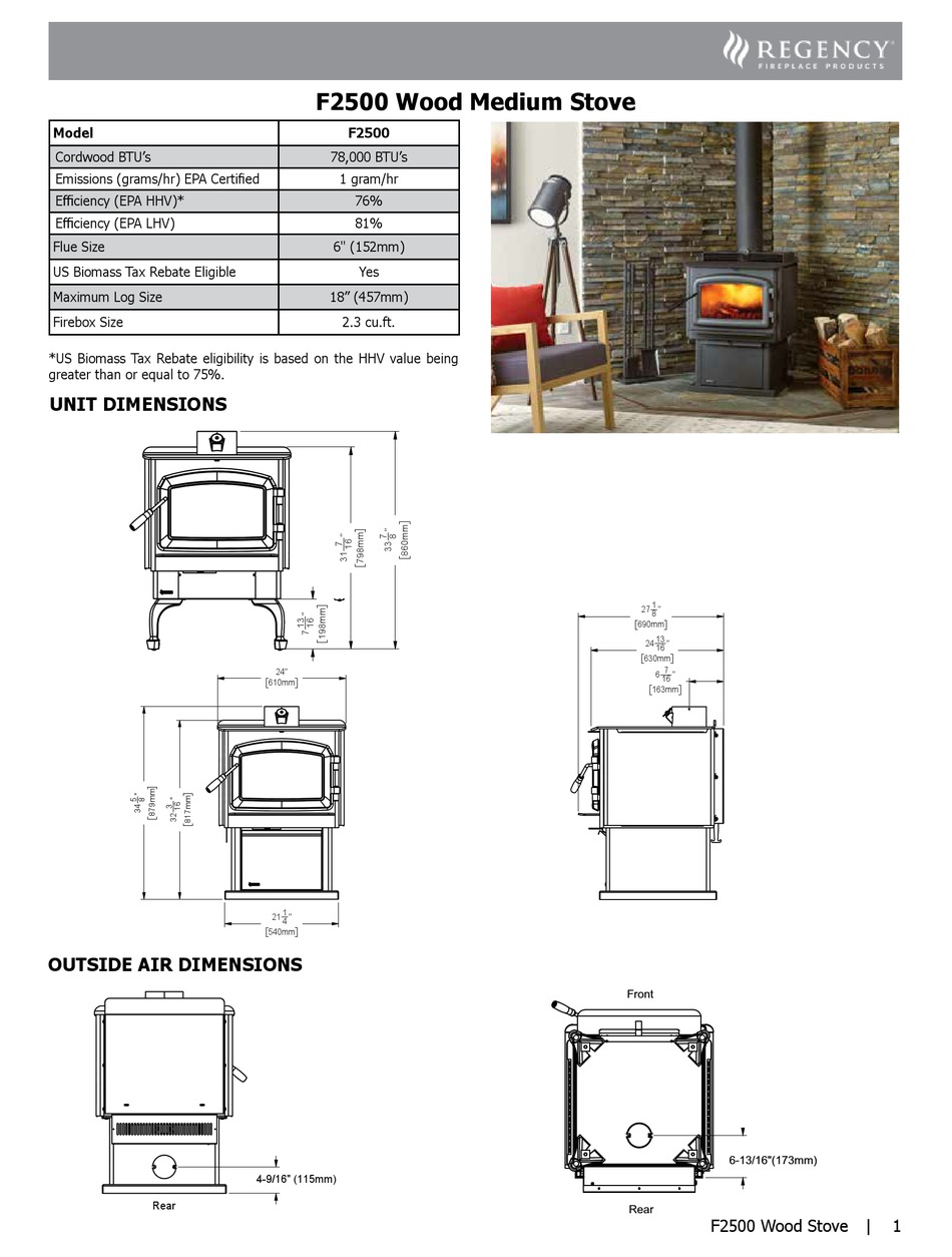 REGENCY F2500 MANUAL Pdf Download ManualsLib