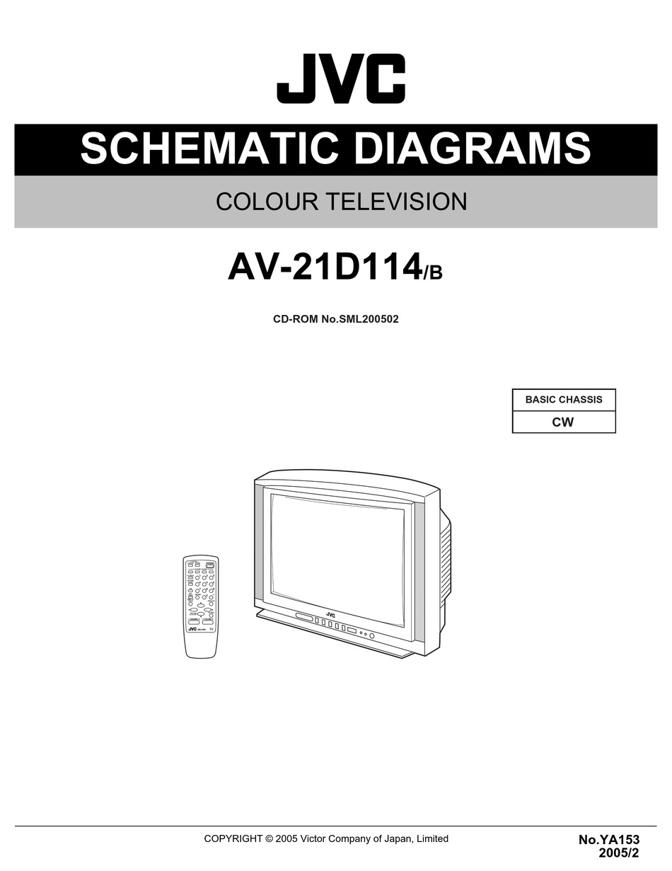 JVC AV-21D114/B SCHEMATIC DIAGRAMS Pdf Download | ManualsLib