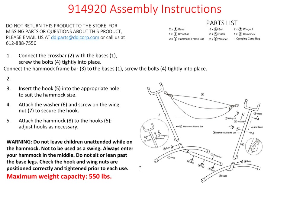 BACKYARD EXPRESSIONS 914920 ASSEMBLY INSTRUCTIONS Pdf Download ManualsLib