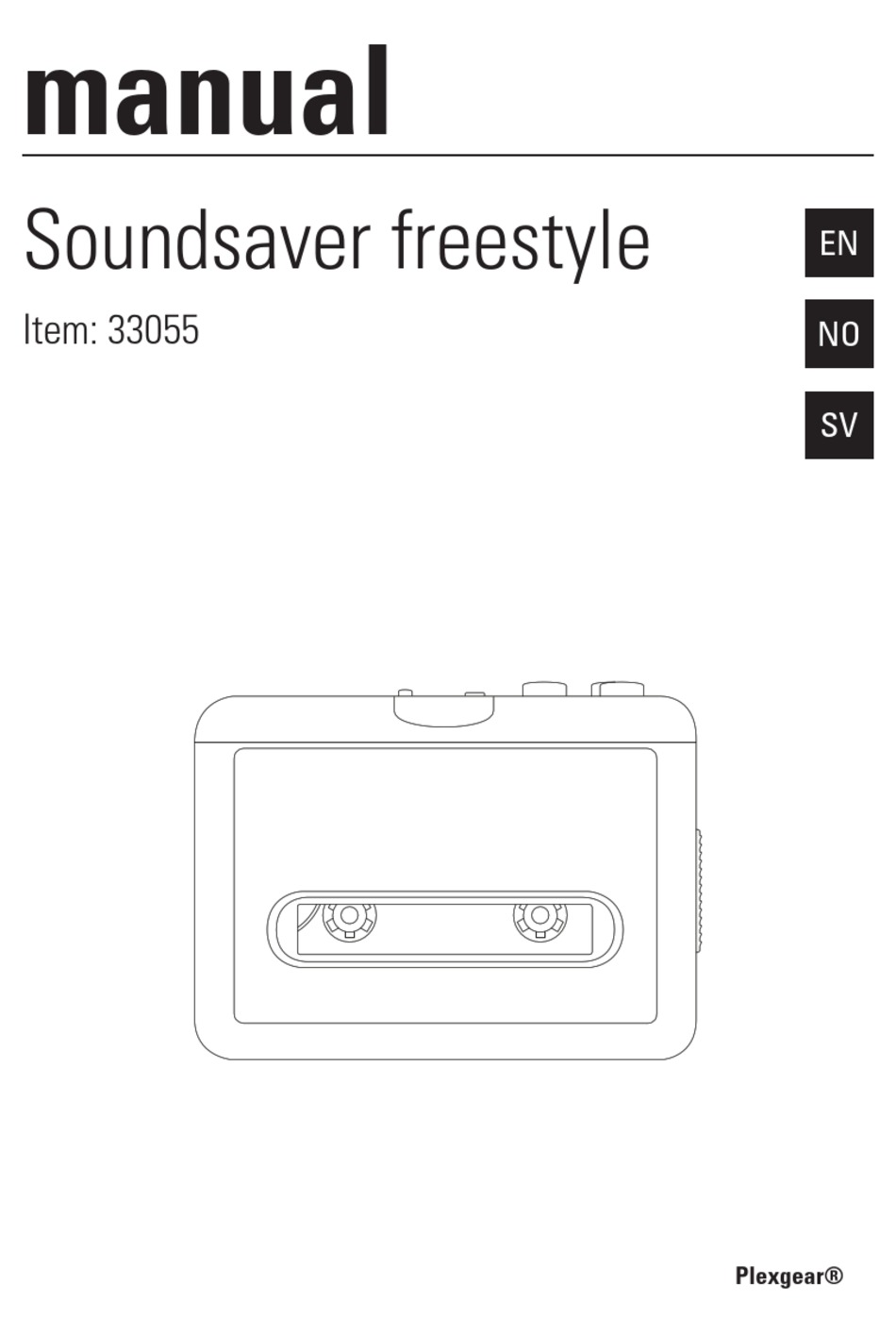 PLEXGEAR SOUNDSAVER FREESTYLE MANUAL Pdf Download ManualsLib