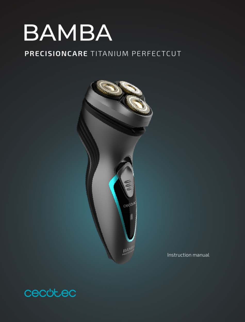Cecotec Bamba Precisioncare Titanium Perfect Cut Rotary Shaver