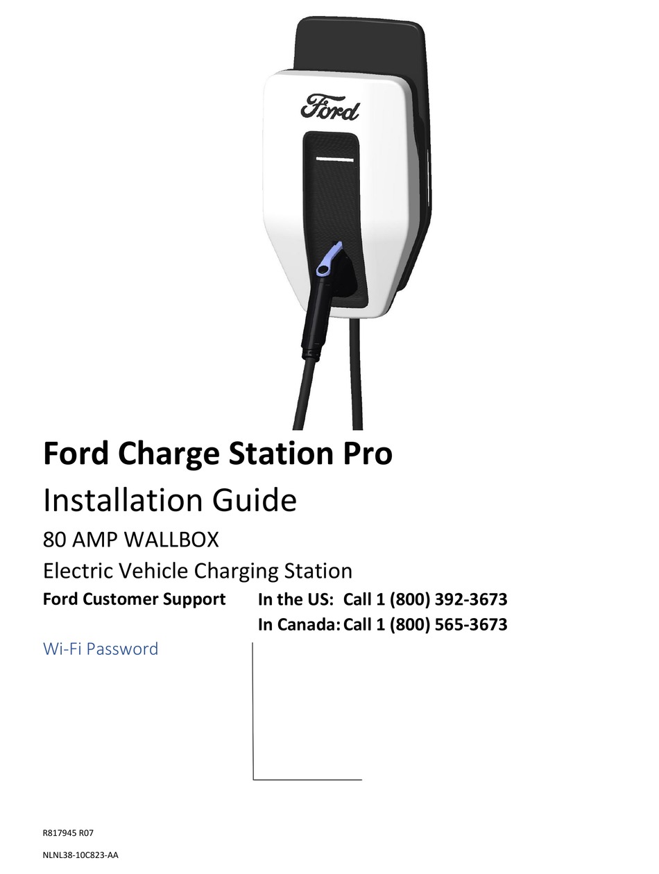 FORD CHARGE STATION PRO INSTALLATION MANUAL Pdf Download ManualsLib
