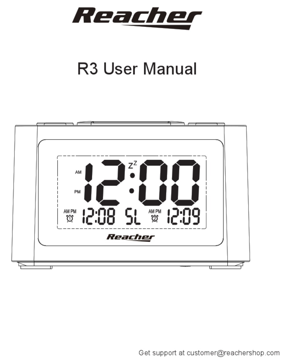 REACHER R3 USER MANUAL Pdf Download ManualsLib