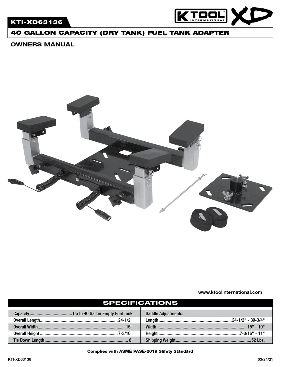 K Tool International Xd Kti Xd63136 Owners Manual Pdf Download Manualslib 