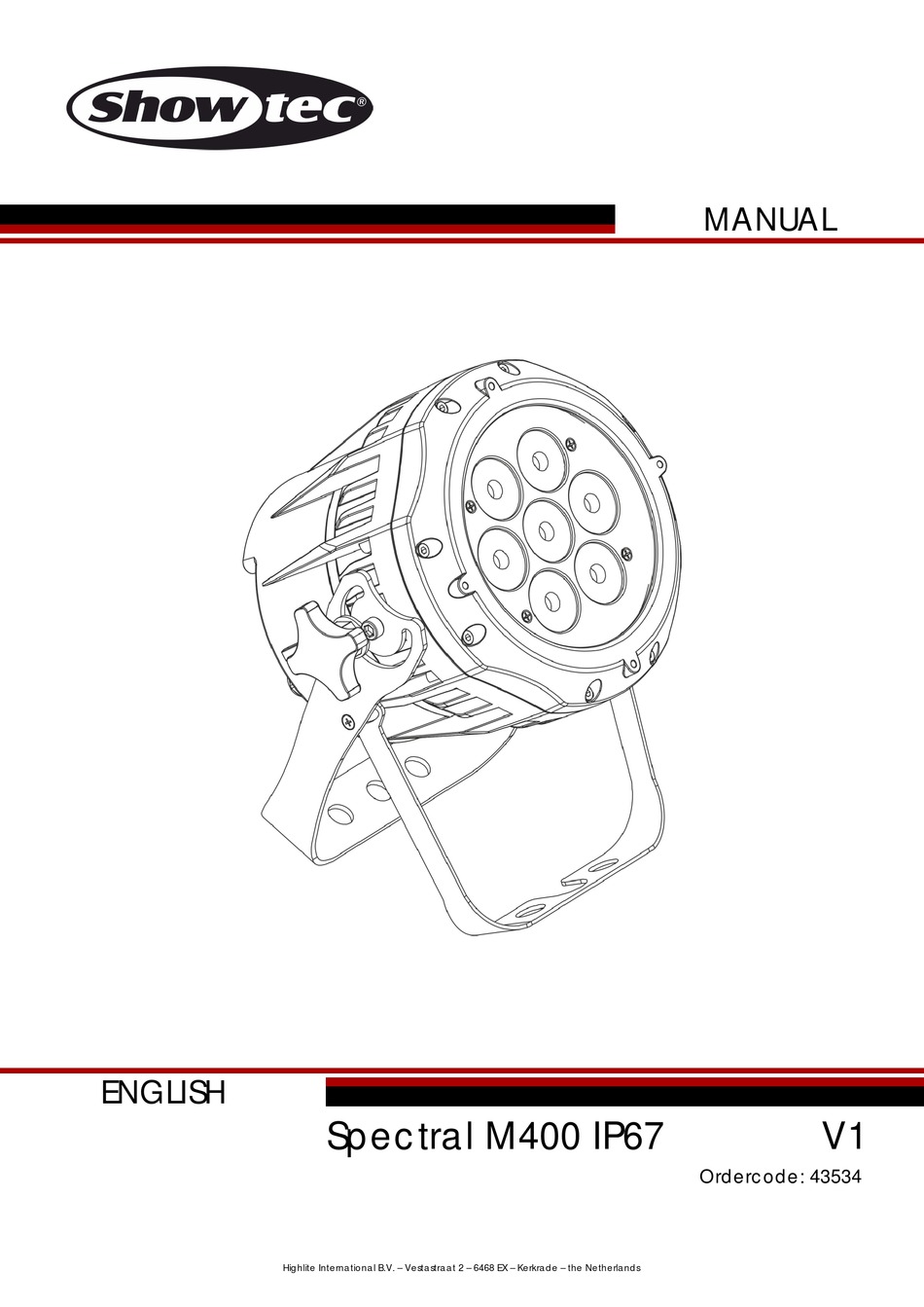 SHOWTEC SPECTRAL M400 IP67 MANUAL Pdf Download ManualsLib