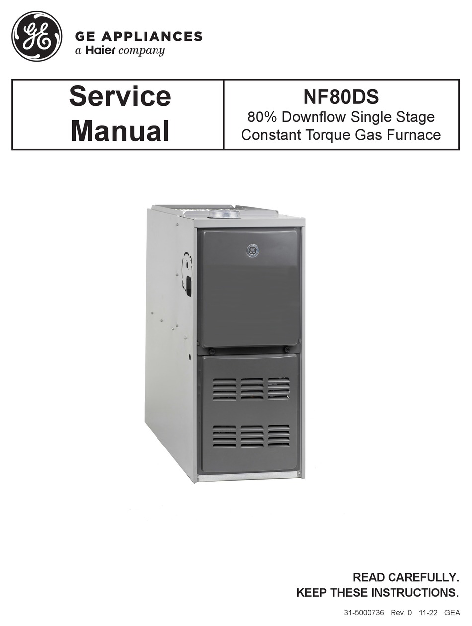 HAIER GE APPLIANCES NF80D045S3A SERVICE MANUAL Pdf Download ManualsLib