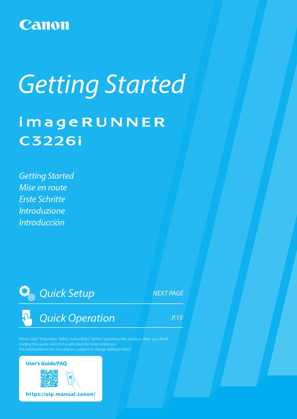 canon-imagerunner-c3226i-getting-started-pdf-download-manualslib