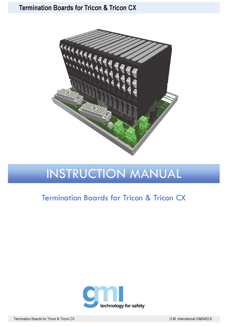 GMI TRICON INSTRUCTION MANUAL Pdf Download ManualsLib