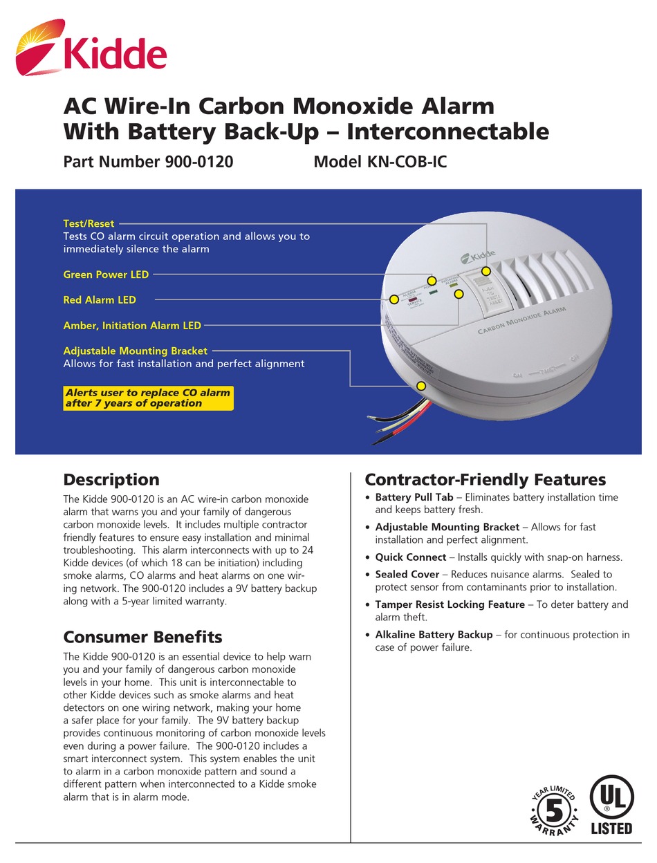 KIDDE KN-COB-IC MANUAL Pdf Download | ManualsLib