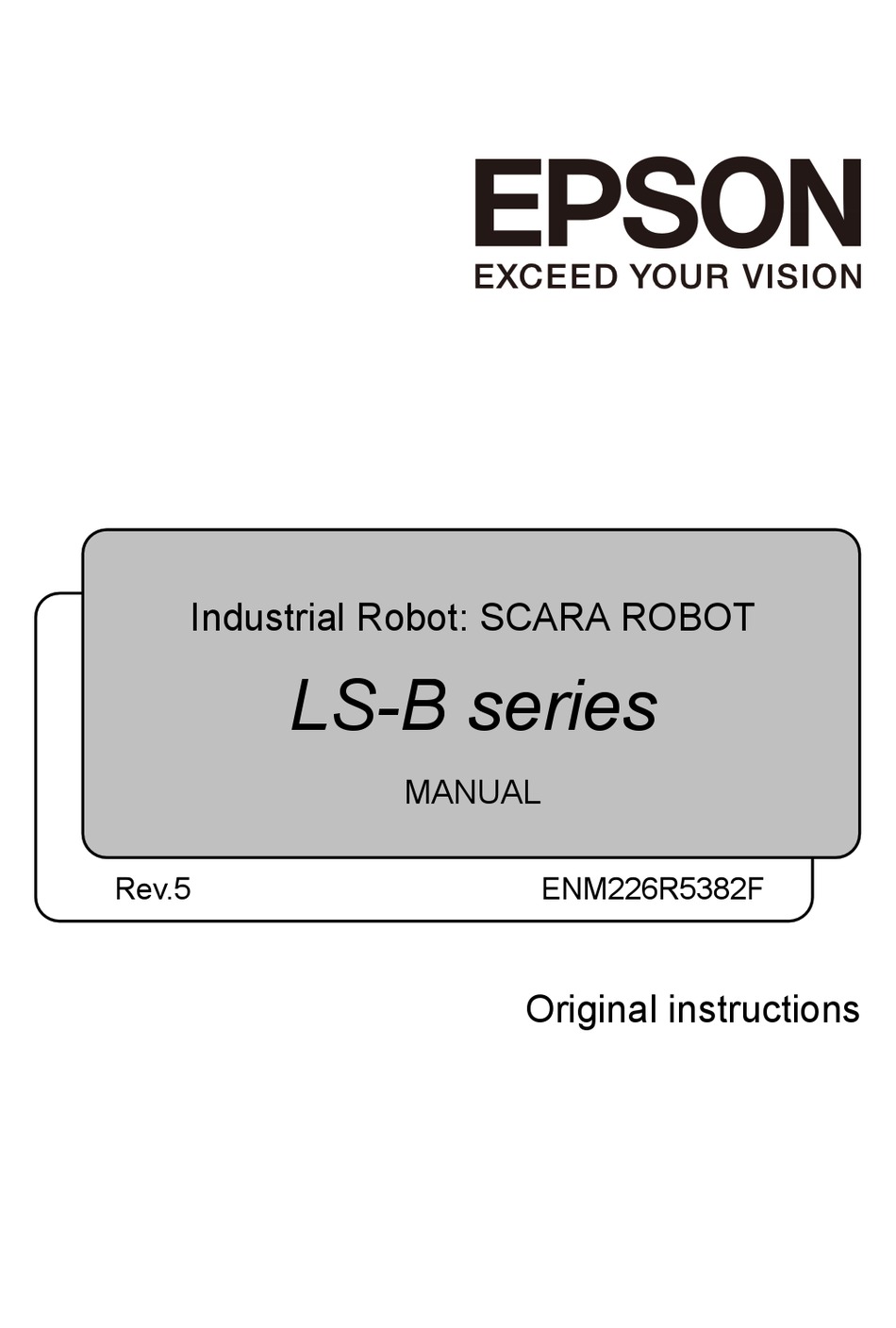 EPSON LS-B SERIES MANUAL Pdf Download | ManualsLib