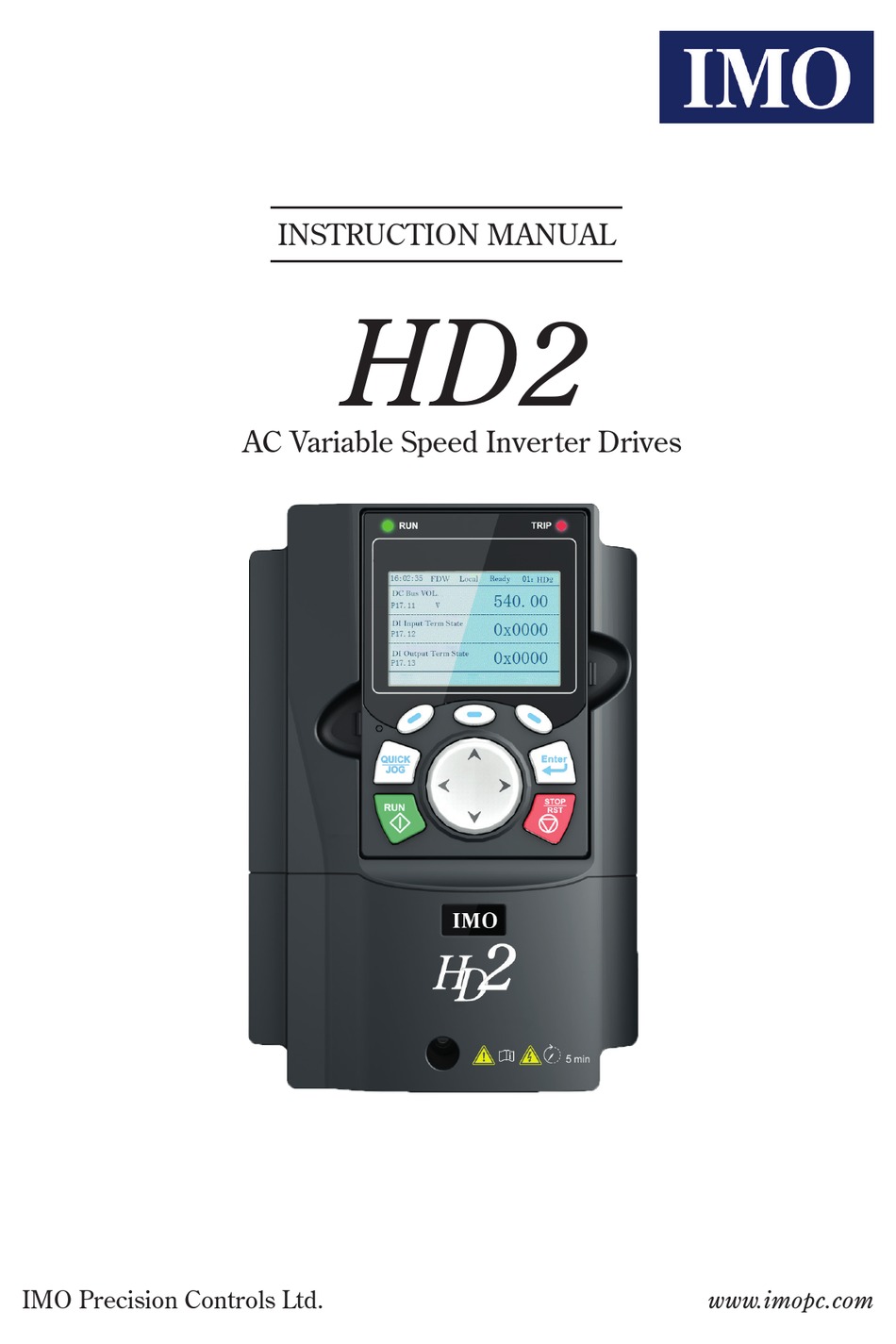 IMO HD23.7A43 INSTRUCTION MANUAL Pdf Download ManualsLib