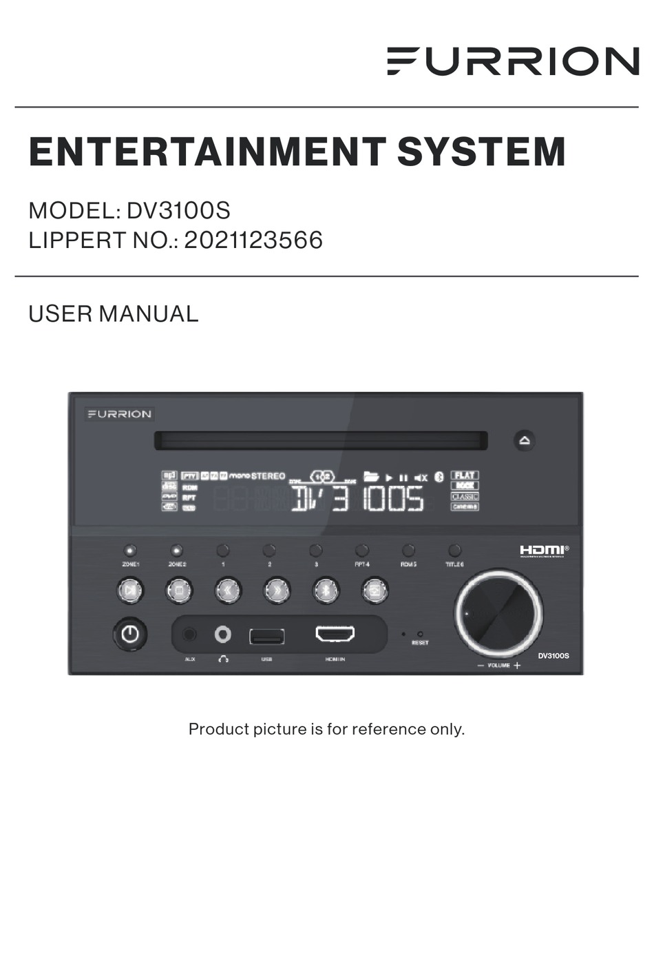 FURRION DV3100S USER MANUAL Pdf Download ManualsLib