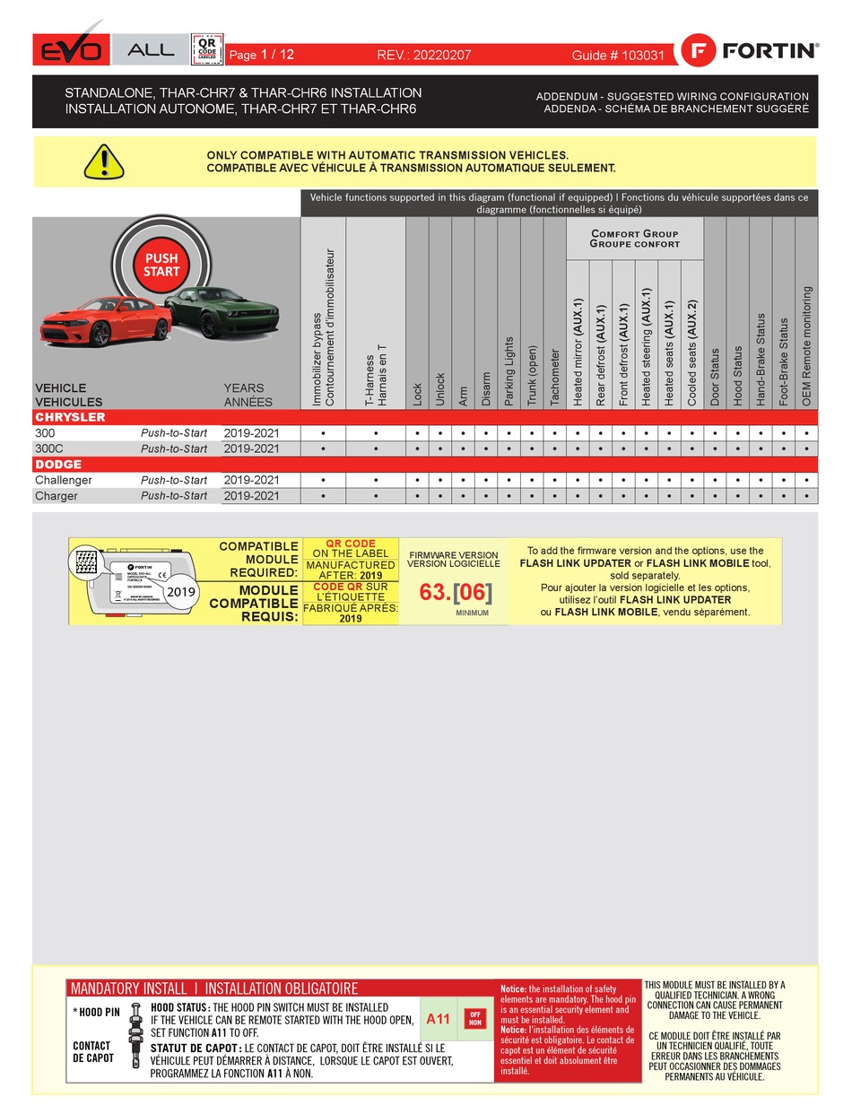 FORTIN EVO ALL STANDALONE INSTALLATION MANUAL Pdf Download ManualsLib