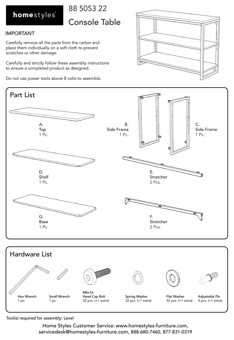 homestyles-88-5053-22-quick-start-manual-pdf-download-manualslib