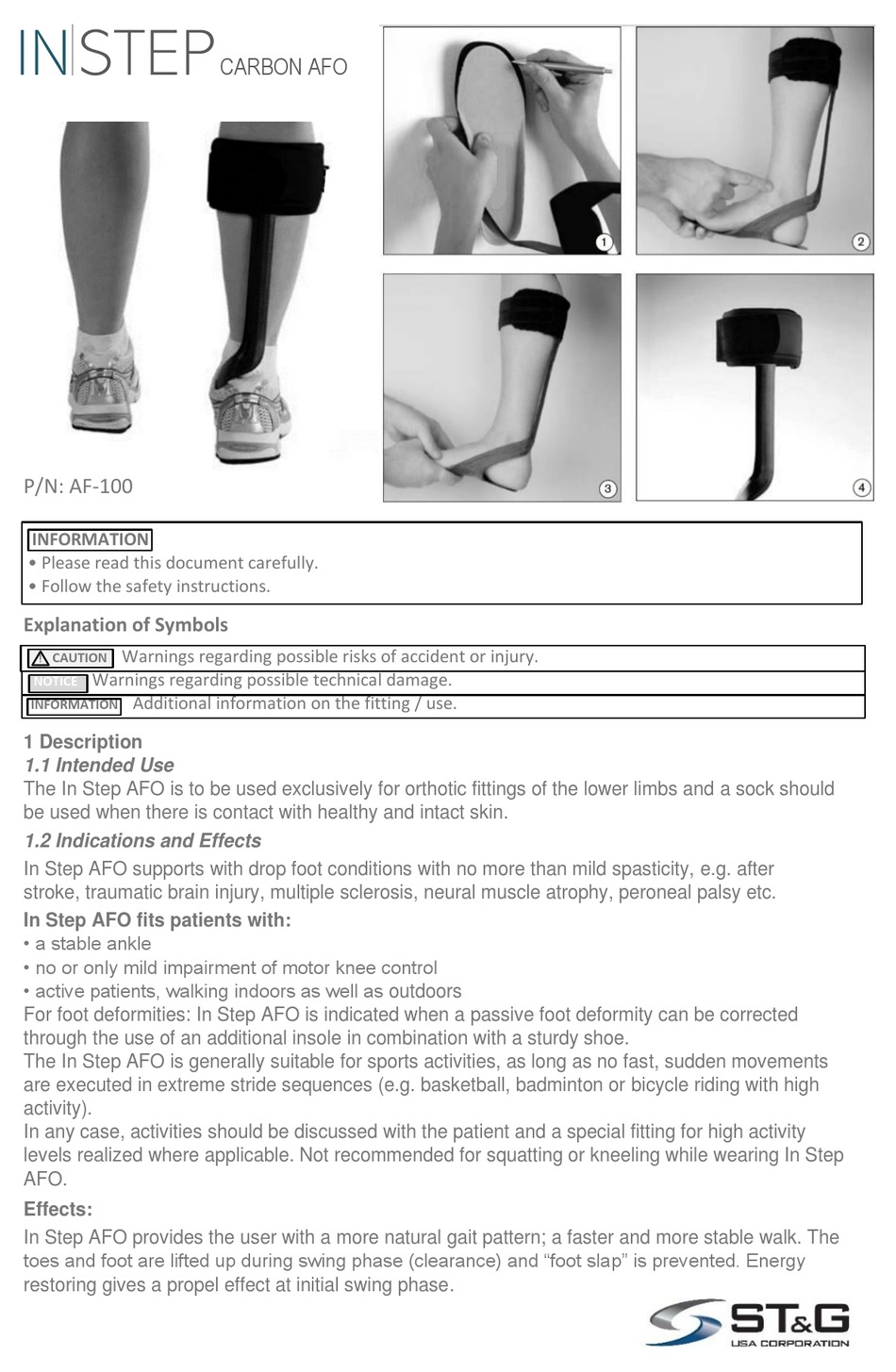 INSTEP AF100 INSTRUCTIONS Pdf Download ManualsLib