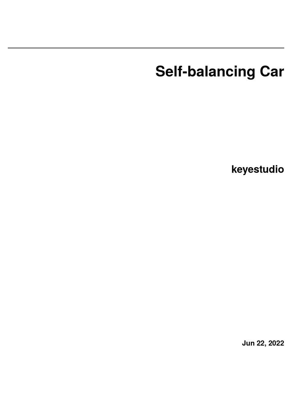 KEYESTUDIO KS0358 MANUAL Pdf Download ManualsLib