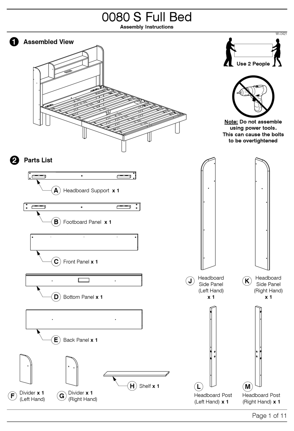 OVERSTOCK 0080 S ASSEMBLY INSTRUCTIONS MANUAL Pdf Download ManualsLib