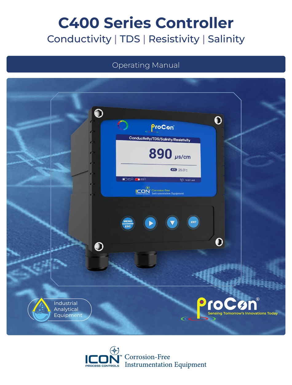 ICON PROCESS CONTROLS PROCON C400 SERIES OPERATING MANUAL Pdf Download ManualsLib