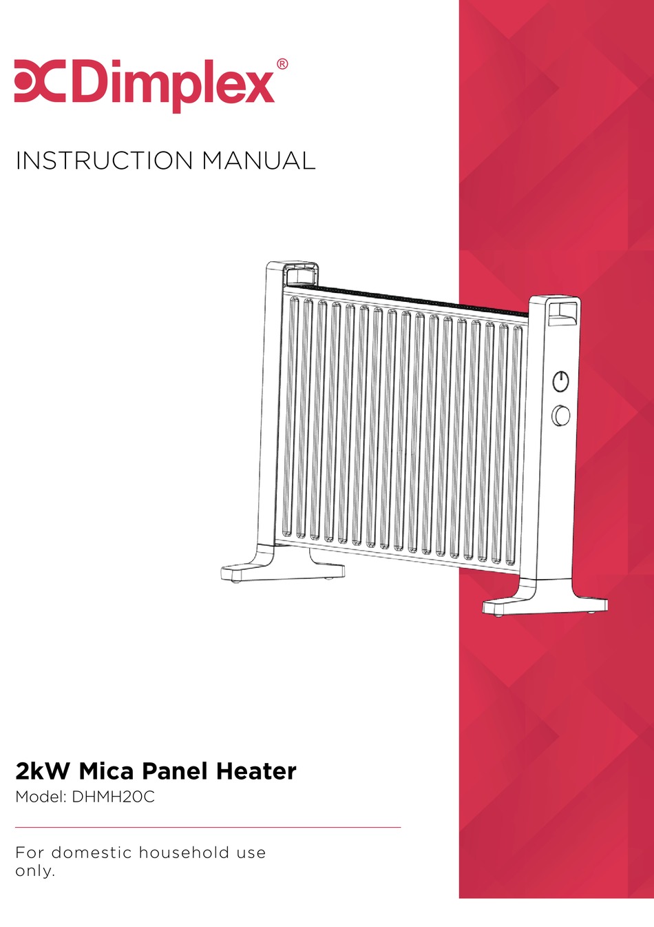 DIMPLEX DHMH20C INSTRUCTION MANUAL Pdf Download ManualsLib
