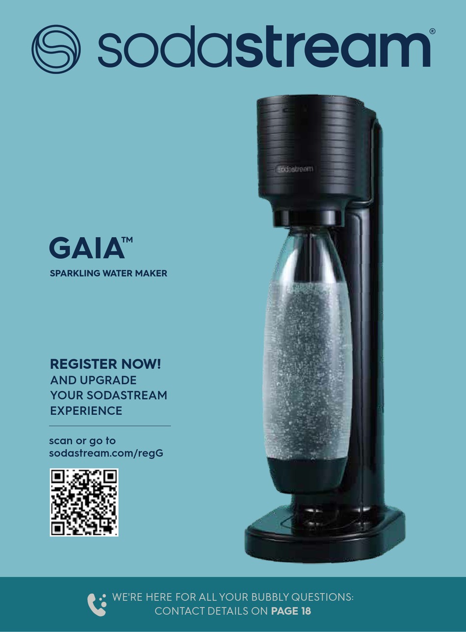 SODASTREAM GAIA MANUAL Pdf Download ManualsLib