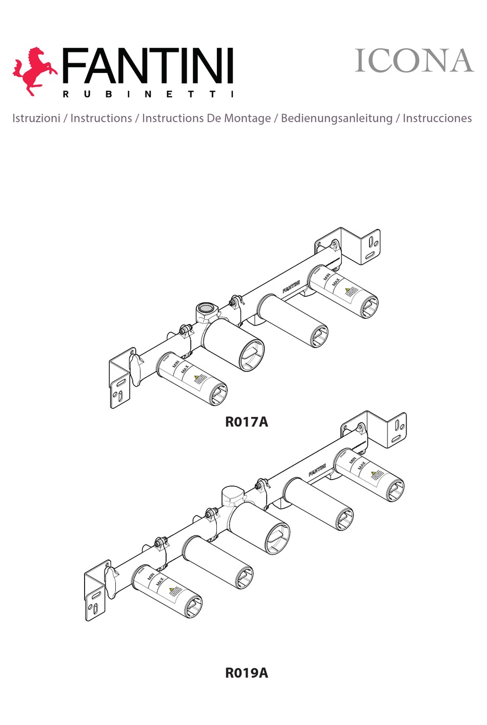 FANTINI ICONA R017A INSTRUCTIONS MANUAL Pdf Download ManualsLib
