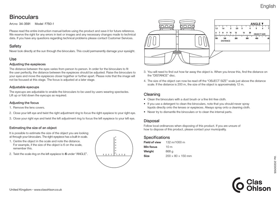 CLAS OHLSON F7501 QUICK START MANUAL Pdf Download ManualsLib