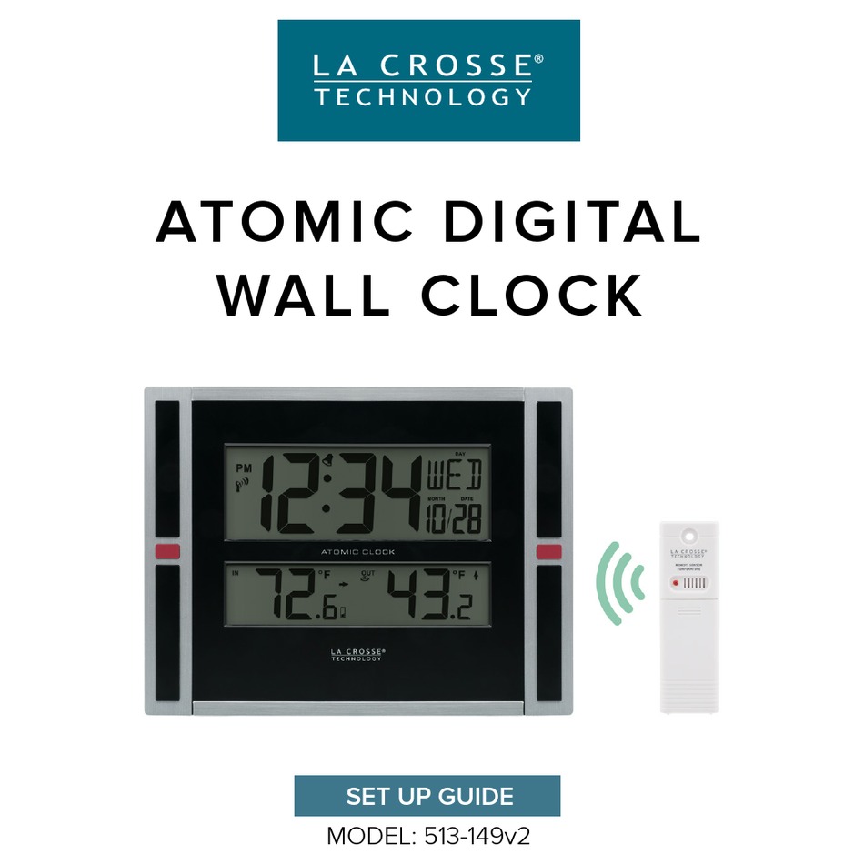 LA CROSSE TECHNOLOGY 513149V2 SETUP MANUAL Pdf Download ManualsLib