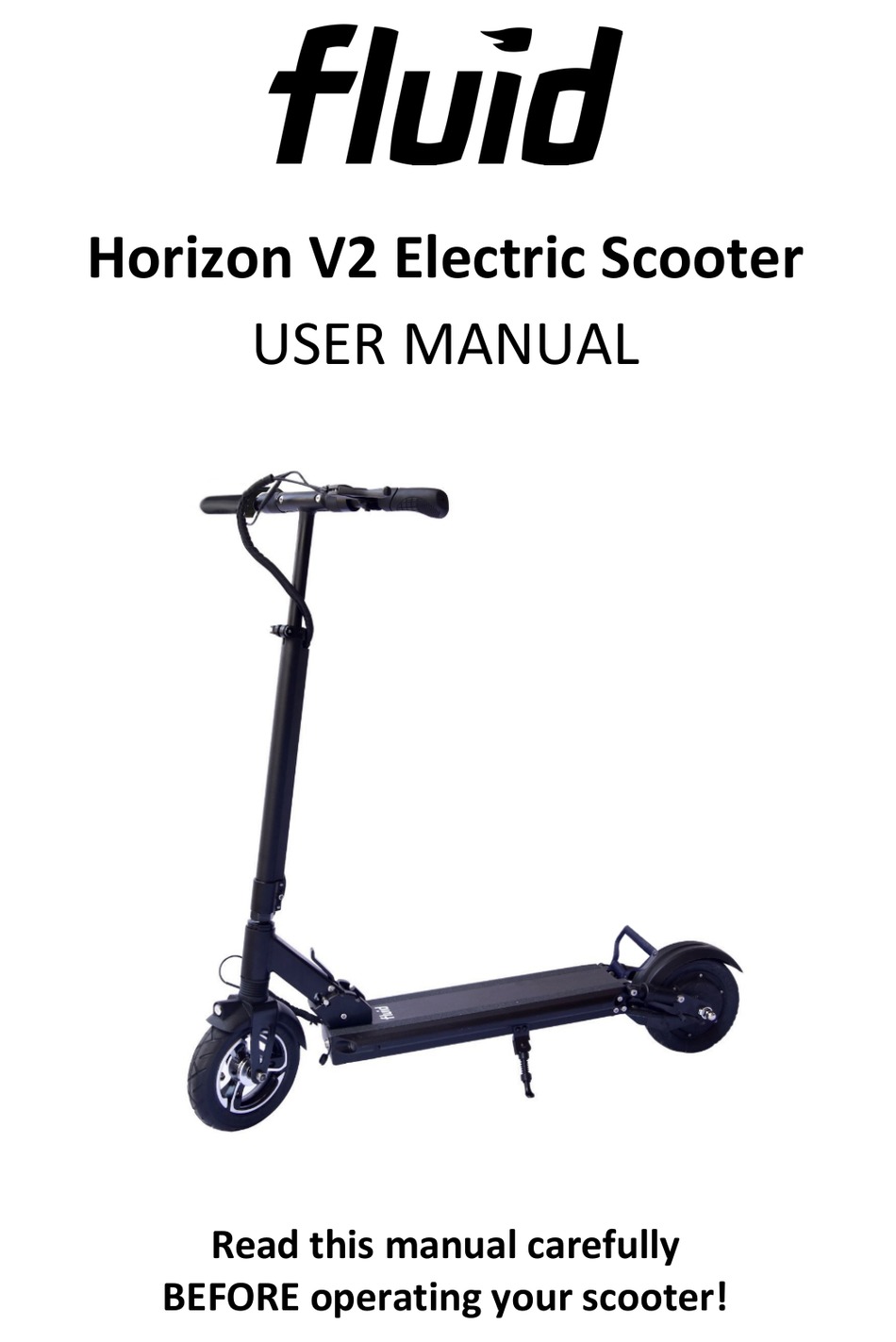 FLUID HORIZON V2 USER MANUAL Pdf Download ManualsLib