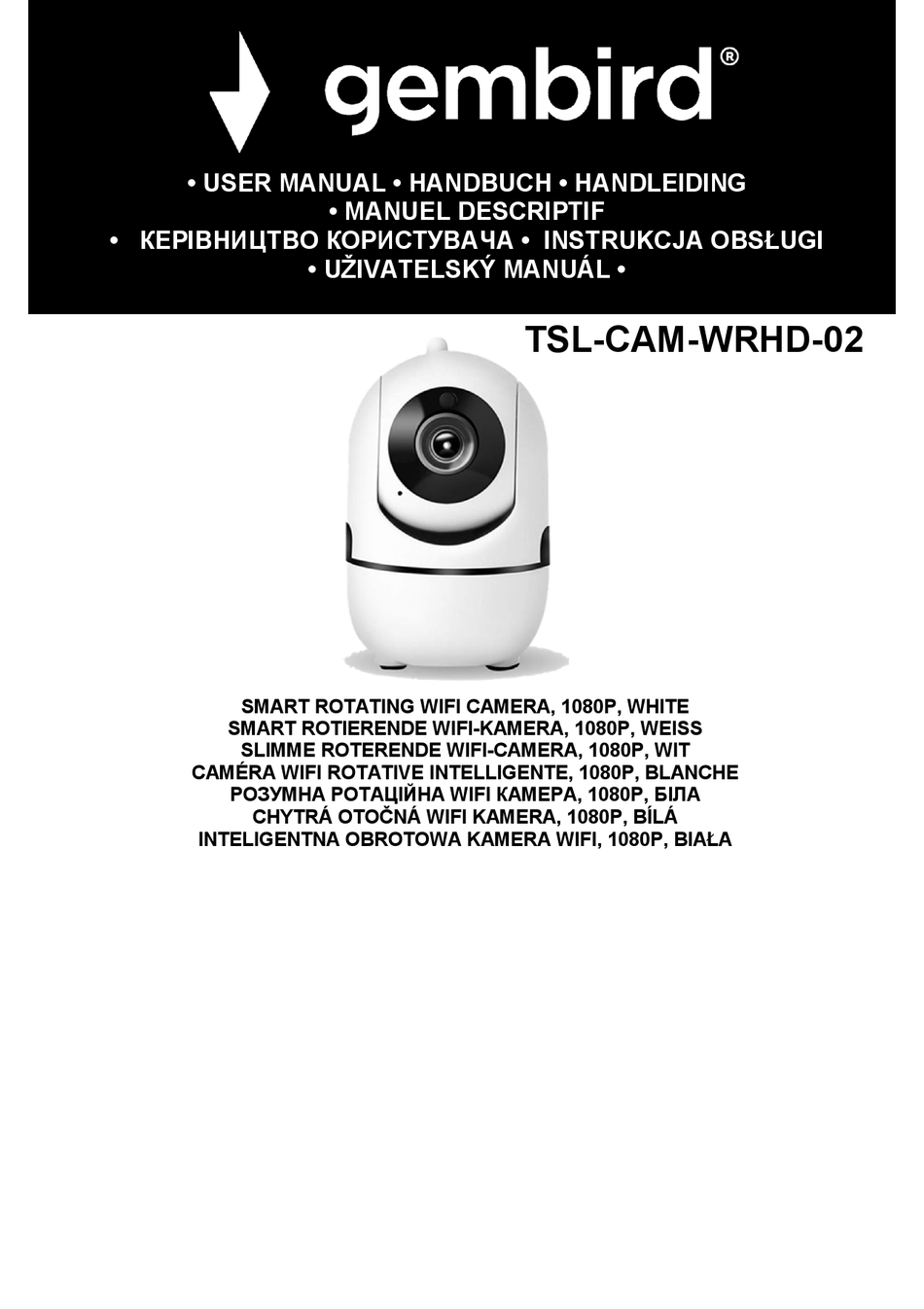 GEMBIRD TSL-CAM-WRHD-02 USER MANUAL Pdf Download | ManualsLib