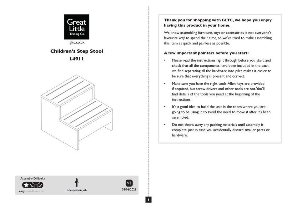 GREAT LITTLE TRADING L4911 QUICK START MANUAL Pdf Download ManualsLib